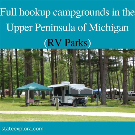 michigan full hookup campgrounds