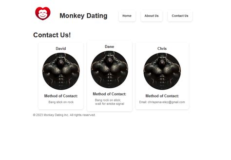 monkey dating website