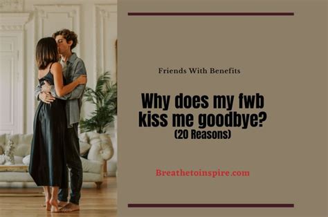 my hookup kisses me goodbye