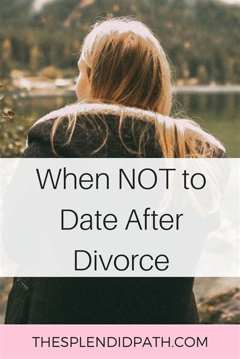never dating after divorce