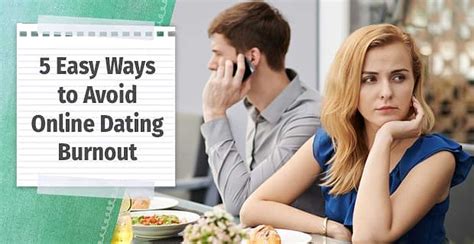 online dating burnt out