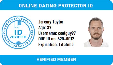 online dating protector card