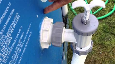 pool sand filter hook up