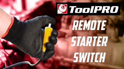 remote starter button hook up