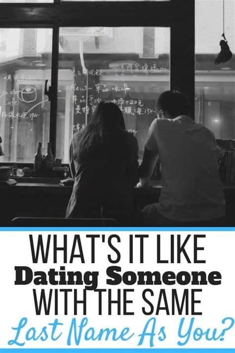same last name dating