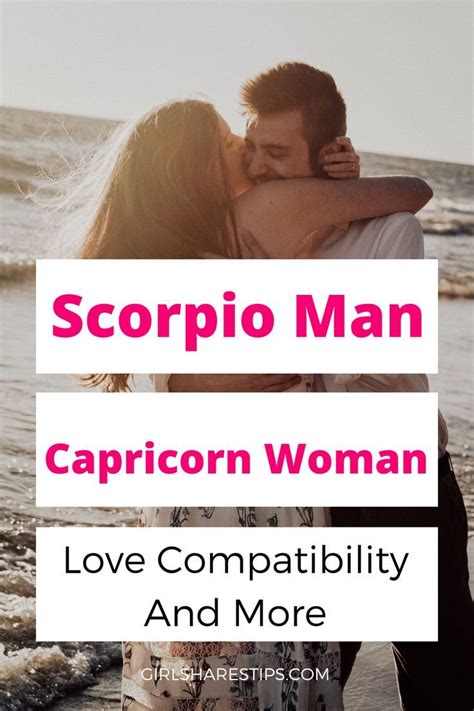 scorpio man dating capricorn woman
