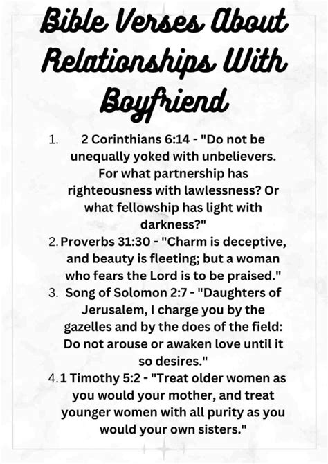 scripture for dating relationships