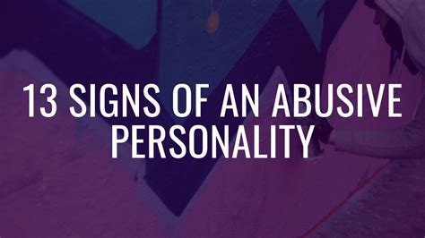 signs youre dating an abuser