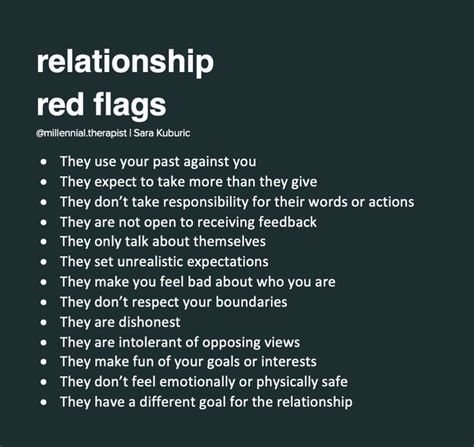 subtle red flags dating