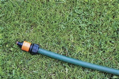 sump pump hook up to garden hose