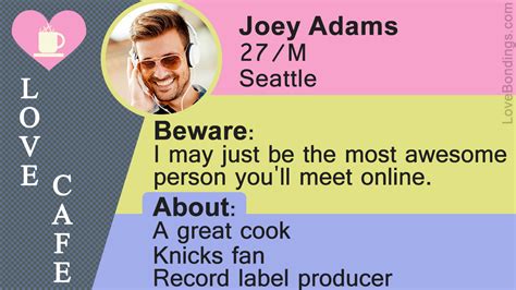 talk about yourself on a dating site