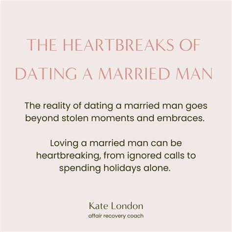 the hurt of dating a married man