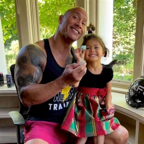 the rock talks about daughter dating