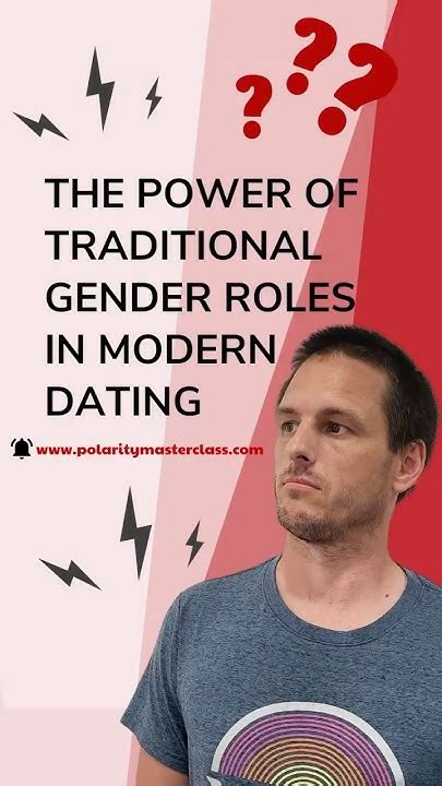 traditional dating roles
