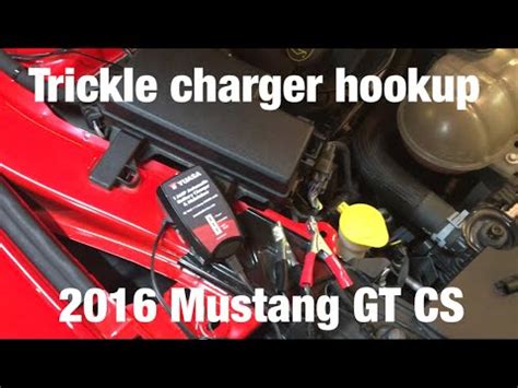 trickle charger hookup