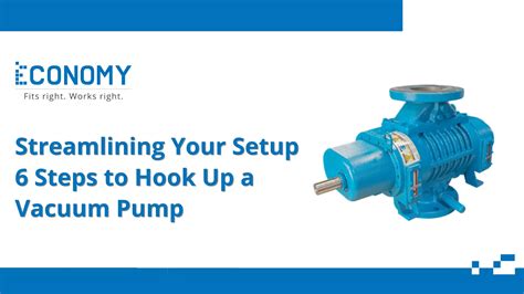 vacuum pump hook up