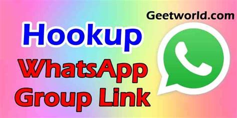 whatsapp hookup link