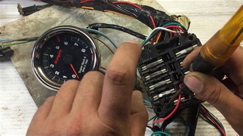 where to hook up a tachometer