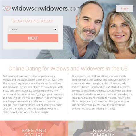 widows dating site in usa
