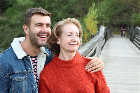 woman dating a much younger man