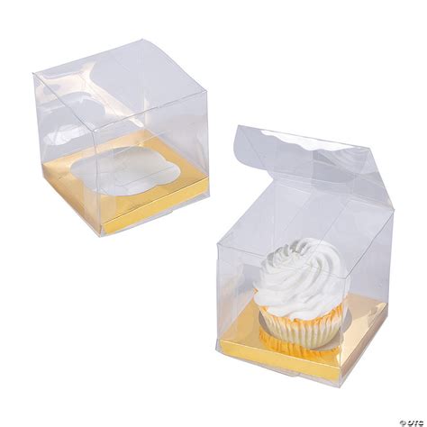 12 Hole Clear Cupcakes Boxes Pack Of 10 LUXURY12 - LUXURY12