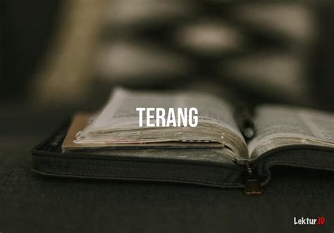 14 Arti Kata Terang Di Kamus Besar Bahasa TERANG288 - TERANG288