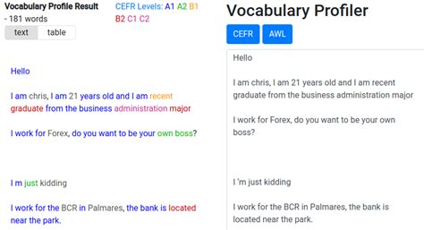 3 Vocabulary Profilers To Analyze Texts Effectively Englishpost Lextoto - Lextoto