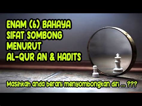 6 Bahaya Sifat Sombong Berdasarkan Al Qur X27 SOMBONG4D - SOMBONG4D