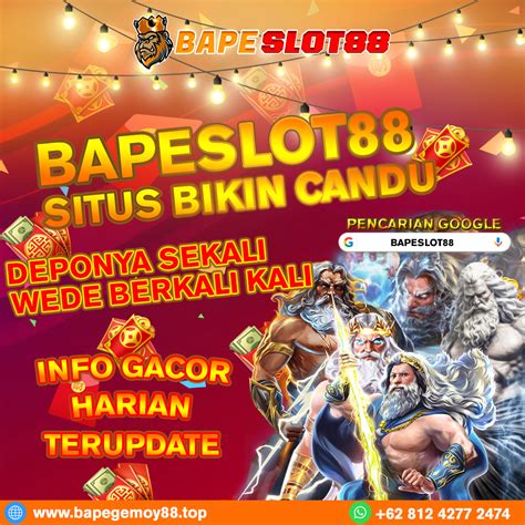 BAPESLOT88 Situs Game SLOT88 Online Terpercaya Berlisensi Legal BAPESLOT88 - BAPESLOT88