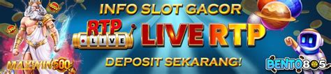 BENTO805 Latest Gacor Live Slot Rtp Site BENTO805 - BENTO805