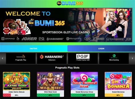 BUMI365 Situs Online Game Pasti Jp Tiap Hari BUMI365 - BUMI365