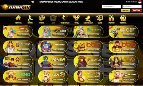 DANA69  Resmi   DANA69 Slot Situs Slot Online Terbaik Dan Provider - DANA69  Resmi