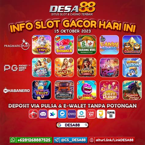 DESA88 Situs Slot Online Gacor Deposit Pulsa Dana DESA88 - DESA88