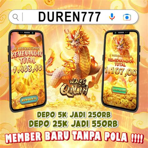 DUREN777 Slot Dana Deposit Min 10 000 Situs Judi DUREN777 Online - Judi DUREN777 Online