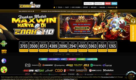 ENAK4D Situs PAY4D Paling Gacor 1 MANIAK4D Slot - MANIAK4D Slot