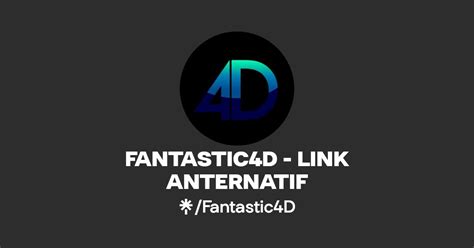 FANTASTIC4D Link Anternatif Instagram Facebook Linktree FANTASTIC4D Resmi - FANTASTIC4D Resmi