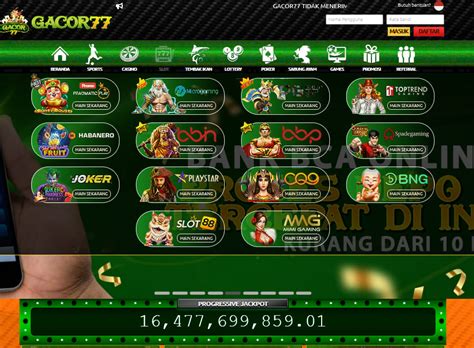 GACOR77 Situs Judi Slot Casino Online Dan Sportsbook Judi GACOR77 Online - Judi GACOR77 Online
