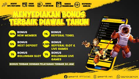 GEMAR4D Situs Togel Terbaik Dan Slot Online Terpercaya GEMAR4D - GEMAR4D