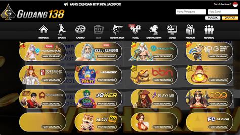 GUDANG138 Slot Gacor Online Main Mudah Dengan Maxwin GUDANG138 Slot - GUDANG138 Slot