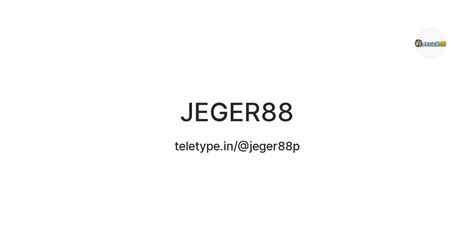 JEGER88 Teletype Judi JEGER88 Online - Judi JEGER88 Online