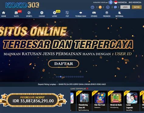 KOKO303 Situs Judi Slot Online Casino Dan Taruhan KOKO303 Rtp - KOKO303 Rtp