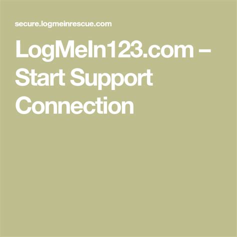 LOGMEIN123 Com Start Support Connection Rescue INDO123 Login - INDO123 Login