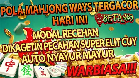 MAHJONG69 楳 Bandar Modal Kecil Pecahan Terbesar MAHJONG69 - MAHJONG69