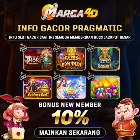 MARGA4D Situs Live Games Slot Paling Gacor Di MARGA4D Slot - MARGA4D Slot