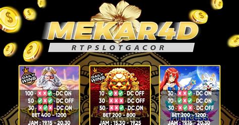 MEKAR4D Link Daftar Mekar 4d Login Slot Paling MEKAR4D Resmi - MEKAR4D Resmi