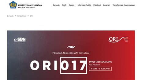 ORI017 Bank Mandiri ORI77 - ORI77