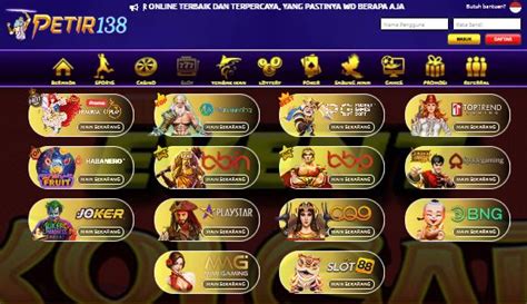 PETIR138 Live Casino Slot Online Terbaik Indonesia Ikan 138 Rtp - Ikan 138 Rtp