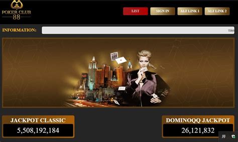 POKERCLUB88 Login POKERCLUB88 Pasti Jackpot POKERCLUB88 POKERCLUB88 - POKERCLUB88