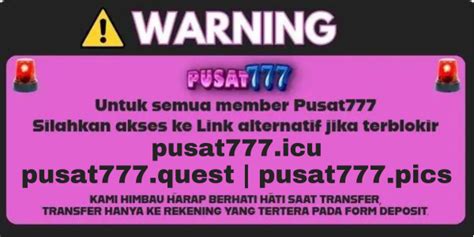 PUSAT777VIP500 Link Alternatif Resmi PUSAT777 PUSAT777 - PUSAT777
