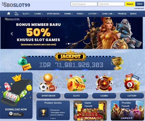 SBOSLOT99 Situs Judi Slot Online Gampang Menang Terpercaya Judi SBOSLOT89 Online - Judi SBOSLOT89 Online